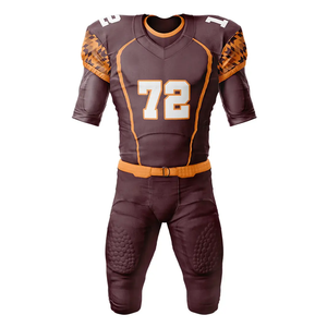 Uniforme de Fútbol Americano 2026, Nuevo, de Alta Calidad, con Logotipo Personalizado, Pantalón Corto, 100% Poliéster Transpirable, Venta al Por Mayor OEM - Product Image 6