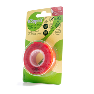 1,5 m. Nastro biadesivo trasparente ad alta resistenza con rete da 19 mm. (Kppels C1008T) (Confezione blister) - Product Image 2