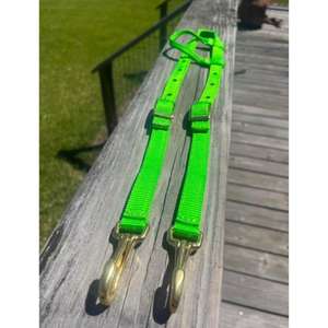 Brida de caballo de nailon PP de grado puro Simple y fuerte con correas de tacto suave para caballete verde agua Exportación a granel para fines de equitación - Product Image 3