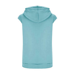 Wholesale Women <b>Sleeveless</b> <b>Hoodie</b> Gym wear Wholesale Custom Blank Pullover <b>sleeveless</b> <b>hoodie</b> Women - Product Image 4