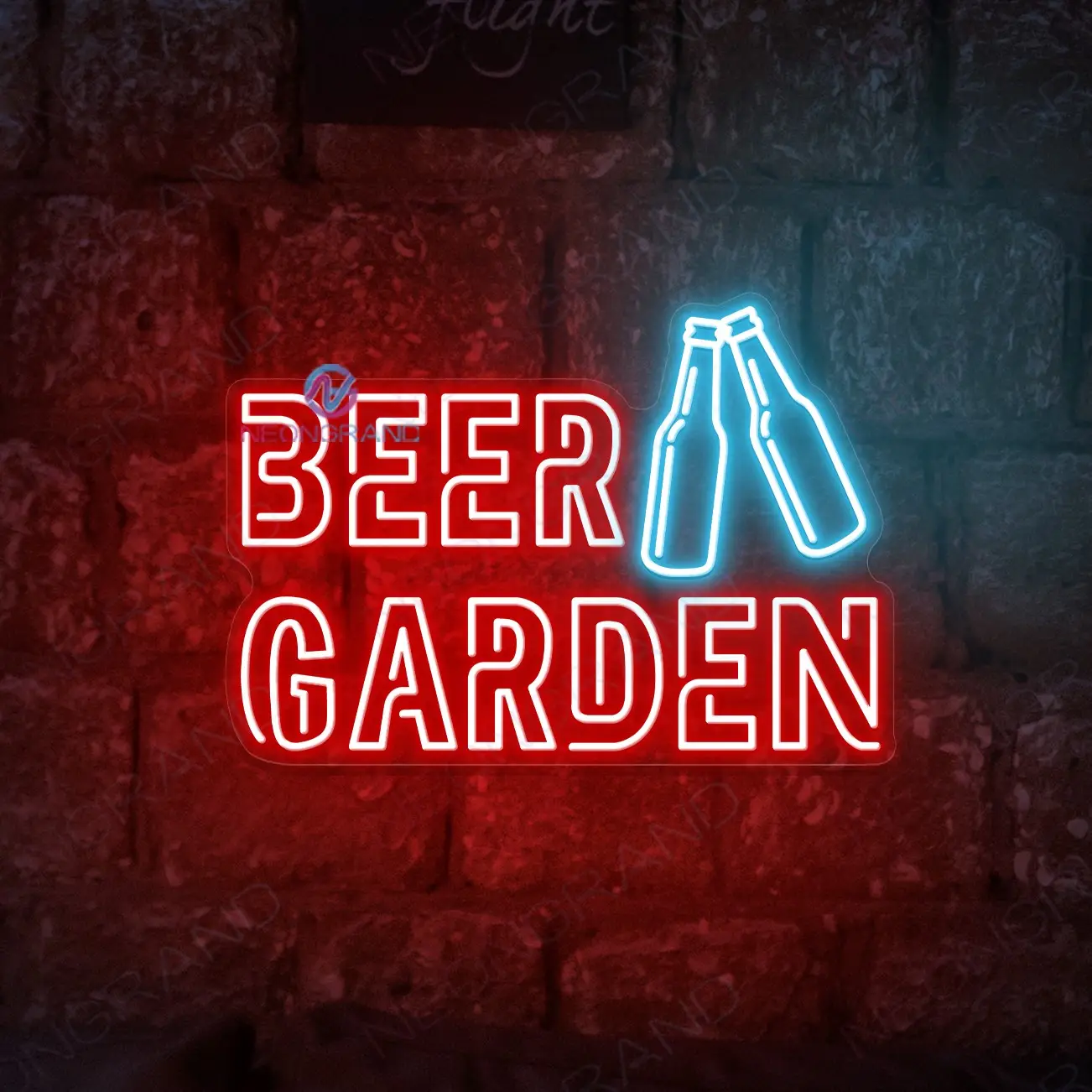 Toptan Dropshipping Neon ışıkları bira bahçe işaretleri alkol adam mağara restoran için Bar Led ışığı Neon burcu ODM OEM en iyi marka