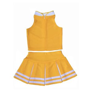 Meilleures ventes Uniforme de pom-pom girl au design personnalisé Vêtements d'entraînement Uniforme de pom-pom girl en polyester - Product Image 3