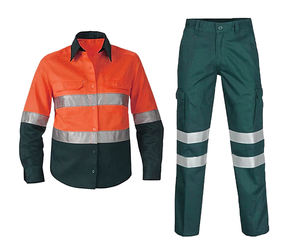 Uniformes de trabajadores de construcción industrial resistentes unisex personalizados monos mecánicos duraderos ropa de trabajo protectora para fábrica - Product Image 2