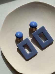 Handmade Resin <b>Earrings</b> Custom Colours & Shapes - Product Image 5