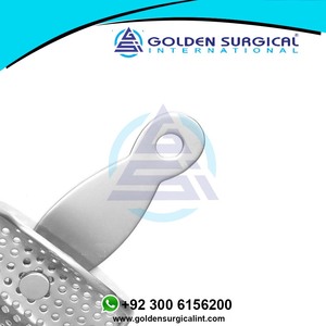 Bandeja de Impresión Giratoria de Ortodoncia, Superior e Inferior Anterior, Perforada |   Bandeja de Impresión Dental para Prótesis Dentales y Edentulismo - Product Image 4