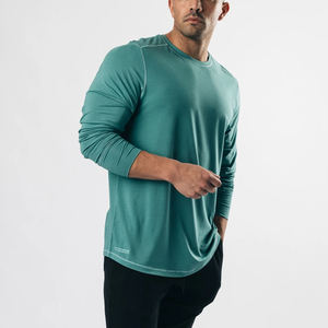 T-shirt polo à séchage rapide pour homme de taille américaine, vêtements de sport en jersey respirant, impression personnalisée, haut à manches courtes à motif solide - Product Image 6