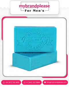 Productos de Aseo, Jabón Acuático para Hombre, Barra Corporal Refrescante, Marca Privada, Cuidado de la Piel Personalizado Disponible para Venta al por Mayor - Product Image 3