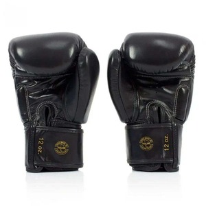 ถุงมือชกมวย Fairtex แบบปรับแต่งได้ หนังแท้ สำหรับทุกเพศ เหมาะสำหรับฝึกซ้อมคิกบ็อกซิ่ง มวยไทย ถุงมือชกมวยแบบมืออาชีพ ถุงมือซานด้า - Product Image 4