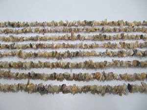 Pepitas sin cortar de ópalo natural australiano, hilo de cuentas multicolor de 4mm y 8mm, 34 pulgadas de largo para la fabricación de joyas - Product Image 3