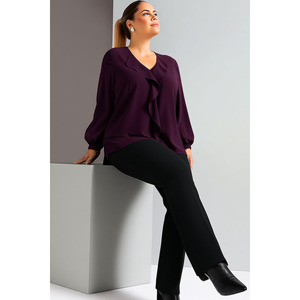 Camicetta in crêpe Jessica taglie forti, 44-46 - Product Image 6