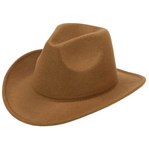 Nuevos sombreros de vaquero de cuero al aire libre para hombres de vaquero occidental personalizados Sombreros de vaquero en cuero genuino Sombreros de moda al por mayor - Product Image 1