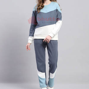 Ropa deportiva de alta calidad, chándal de moda para mujer, ropa para correr, chándal de talla grande de peso pesado para mujer - Product Image 1