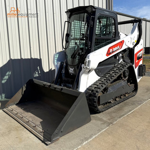 Cargadora de orugas compacta B-O-B-C-A-T T66 de 74 HP con motor diésel, dirección deslizante, sistema hidráulico de alto flujo, equipo de construcción CTL en venta - Product Image 1