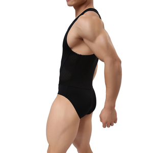 เสื้อกล้ามมวยปล้ำสำหรับผู้ชายเสื้อกล้ามมวยปล้ำสไตล์แฟชั่นปรับแต่งโลโก้ของคุณเอง - Product Image 6