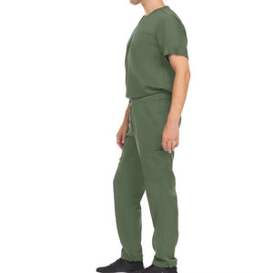 Pantalones Quirúrgicos de Pierna Recta Antiarrugas para Hombre, con Logotipo Personalizado, Uniforme Médico para Hospital, Conjunto de Uniforme para Doctores - Product Image 6