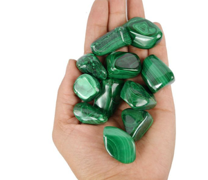 Piedra Natural A mal+ de malaquita, ágata de cristal de alta calidad, gran oferta, pedido A granel - Product Image 5