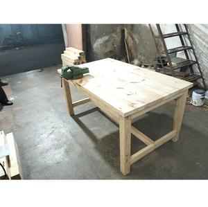 Établi industriel en bois massif au design moderne Surface en acier inoxydable Meubles de laboratoire à haute résistance 8 + tiroirs pour - Product Image 4