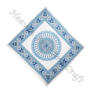 Tapisserie d'impression numérique personnalisée, tapisserie de haute qualité 100% coton Mandala tenture murale coton Mandala tapisserie - Product Image 3