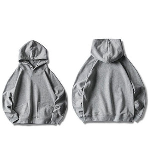 Sweat-shirts d'hiver pour hommes de haute qualité et bon marché, 100% coton, surdimensionnés, respirants, logo personnalisé, pull à capuche, vente en gros - Product Image 4
