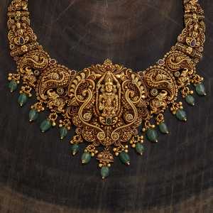 Collar de Oro Antiguo Listo para Bodas - 182535 - Product Image 3