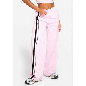 Pantalons de survêtement en polaire pour femmes avec cordon de serrage, coupe ample, pantalon de jogging pour l'automne et l'hiver - Product Image 3