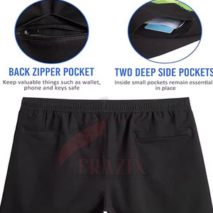 Pantalones Cortos Deportivos de Doble Capa para Hombre, Pantalones Cortos de Correr Elásticos, Pantalones Cortos de Gimnasio de Doble Capa para Hombre, Pantalones Cortos Deportivos Transpirables para Entrenamiento - Product Image 4