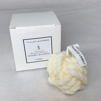 TOOWIN Chunky Garnball Duftkerze, Dekoratives Fotografie-Requisit, Garnknoten-Kerze