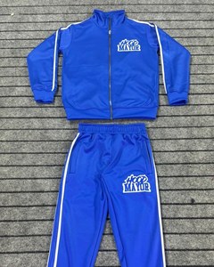 เสื้อผ้าลำลองแบบซิปสำหรับฤดูหนาว ผลิตตามสั่ง ขายส่ง ผ้าฟลีซโพลีเอสเตอร์ 100% ย้อมสีแบบ Garment Dyed ล้างสีแบบ Acid Wash น้ำหนัก 400 กรัม ปักลายเรียบง่าย - Product Image 1