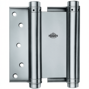 FRIDAVO Nickel-Plated Steel Spiral <b>Spring</b> Swing Door <b>Hinge</b> Model M Size 30-100 mm Double-Acting for Door Mats - Product Image 3