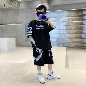 Dernière conception Logo personnalisé Impression Coton Matériel Léger Oem Odm Meilleur Design Jogging Été Ensemble - Product Image 1