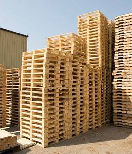 Palet de Madera Euro de Una Sola Cara, 4 Vías, 1200x1200 (48x40), Resistente, Grande, Apilable, Precio Mayorista - Product Image 3