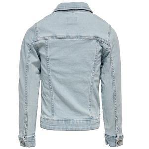 OEM Vestes en denim déchirées à impression personnalisée de haute qualité Nouvelle mode Style formel pour le manteau d'hiver pour hommes - Product Image 2