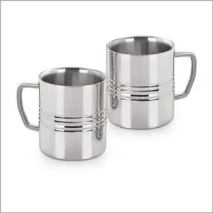 Designer <b>Metal</b> Moscow Mule Mugs Set of 2 Silverware Round Shape Tableware Hotelware Restaurant Coffee Mugs Barware Accessories - Product Image 3