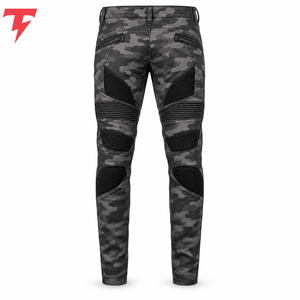 Pantalon de motard en mesh offrant une excellente circulation d'air, un tissu durable et un confort flexible pour les activités de conduite et de tourisme par temps chaud. - Product Image 3