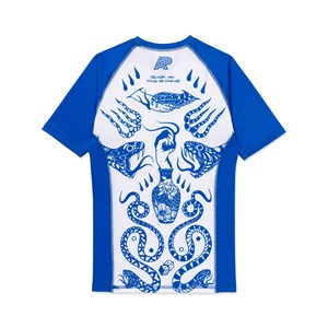 Conjunto de Rashguard Personalizado al por Mayor, Albino y Preto, Año de la Serpiente, con Pantalones Cortos de MMA Personalizados, Kimonos de Bjj No Gi para Competidores - Product Image 2