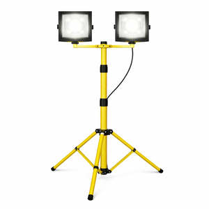 ขาตั้งกล้องโปรเจคเตอร์ LED Tiger 2x20W พร้อมไฟส่องสว่างสองดวง - Product Image 1