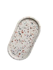 2022 Latest Multi-Color Handcrafted Epoxy Resin River Serving Tray 4 Pcs Coaster with round Pattern Custom Size for <b>Home</b> Use - Product Image 3