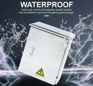 IP 65 RL7035 Armoire électrique en acier galvanisé Taille personnalisée Renforcer la serrure Anti-poussière OEM ODM Usine Prix de gros - Product Image 5