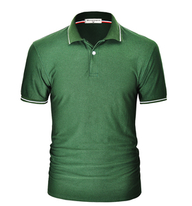 Fabricant personnalisé de polos vierges Chemises polo personnalisées pour hommes Polos unis surdimensionnés de haute qualité T-shirts polo deux tons - Product Image 2