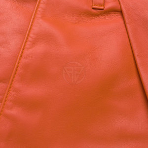 Soft Touch <b>Leather</b> <b>Shorts</b> Casual High Quality Durable Fabric Smooth Finish Breathable Eco-Friendly Regular Fit Comfortable Waist - Product Image 3