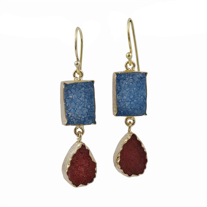 สีฟ้า, สีชมพู