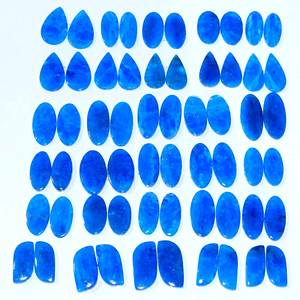 Par de piedras preciosas sueltas de apatita natural, precio al por mayor, último par, pendientes de uso, piedras preciosas sueltas naturales para hacer joyas - Product Image 6