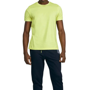 Camiseta de Hip Hop para hombre, camisa de manga corta de algodón con estampado de pantalla personalizada frontal y trasera, diseño de logotipo impreso, de talla grande - Product Image 1