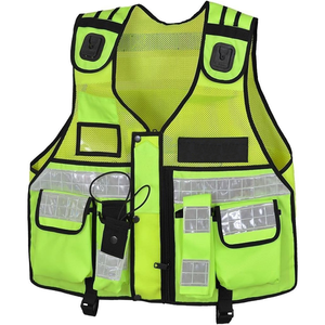 Chaleco de seguridad multiusos para adiestradores de perros, con logotipo personalizado, transpirable, chaleco de trabajo para adiestradores de perros - Product Image 2