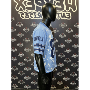 Maillot de football personnalisé Pro-Series, 100% polyester, poids lourd, uniforme de jeu, séchage rapide, respirant, sans manches, vêtements d'équipe - Product Image 4