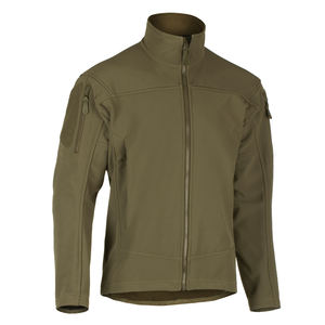 Chaqueta Softshell de Invierno Personalizada al por Mayor, Tallas Grandes, Forro Polar de Poliéster, Cuello Alto, Múltiples Bolsillos, Diseños Frontales, OEM, Resistente al Viento - Product Image 3