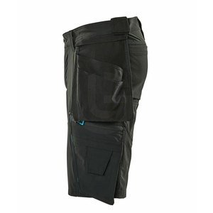 2025 último diseño pantalones cortos de trabajo transpirables para hombres de alta calidad 100% algodón estilo Casual patrón sólido pantalones cortos - Product Image 2