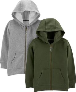 Sudaderas con capucha para hombre más vendidas, diseño con cremallera completa, bordado, 100% algodón, invierno, bajo MOQ, origen pakistaní, venta al por mayor, personalizadas - Product Image 1