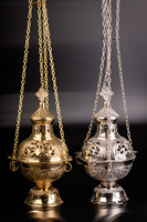 Meilleure vente meilleure qualité d'exportation en laiton fabriqué à la main T Light brûleur d'encens hauteur réglable Bakhoor brûleur décor de parfum de maison