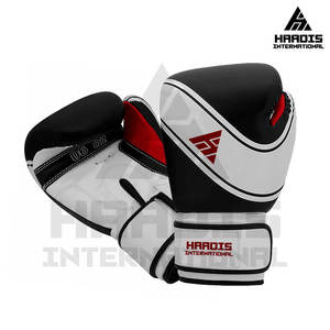 ถุงมือชกมวยแบบมืออาชีพถุงมือชกมวยทนทานทนทานโลโก้ออกแบบได้ตามต้องการ - Product Image 4